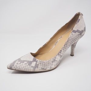 MICHAEL Michael Kors Pumps Pointed Snake Print 10